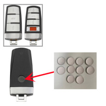 10mm DIY emblem Logo replacement sticker emblem for VW remote key Shell