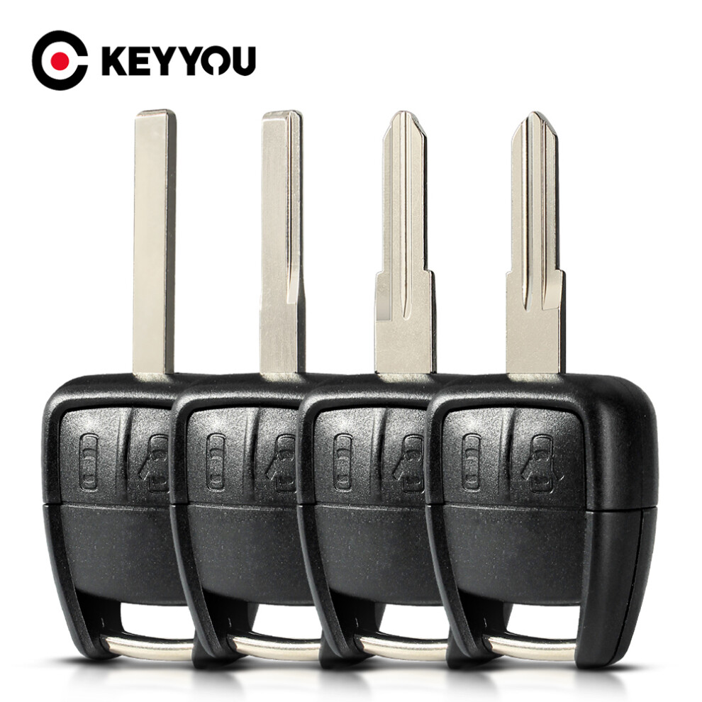 10Pcs Car Key Case Shell For Opel Frontera B 2000 Vectra Astra Zafira For Chevrolet 2 Button Ym28 Hu43 Hu46 Hu100 Blade 6935161630527