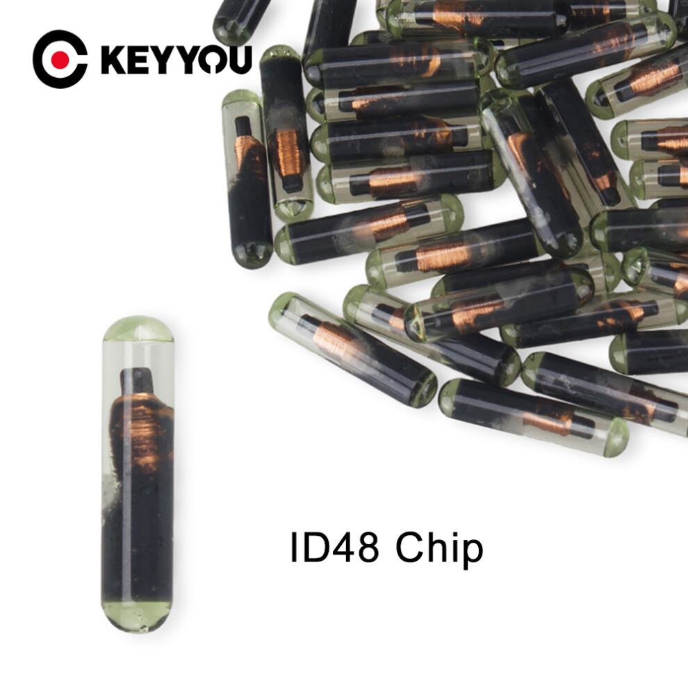 10Pcs Aftermarket Id48 Transponder Chip Id 48 Car Key Glass Chip Blank Oem Auto Transponder Chips Id 48 Unlock Chip 6935161630442