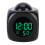 Multifunctional LCD Projection Alarm Clock with Temperature, Black 1