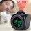 Multifunctional LCD Projection Alarm Clock with Temperature, Black 8
