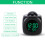 Multifunctional LCD Projection Alarm Clock with Temperature, Black 12