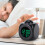 Multifunctional LCD Projection Alarm Clock with Temperature, Black 14