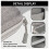 BOONA Portable Travel Storage Bag Multi-Function Storage Bag for  Air/Pro Power Bank Data Cable Charger Headset Gray 4