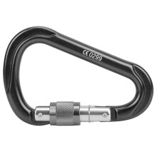 KN-24-7-7 Aluminum Alloy D-Shaped Carabiner Clip, 24kN Load, 86g