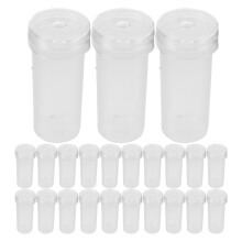 200PiÚces Tubes Eau Fleurs Plastique Transparent Réutilisables Floral