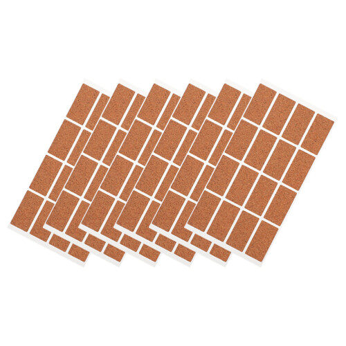 18Sheets Chocolate Self-Adhesive Writable Labels for Creative DIY Use 1