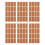 18Sheets Chocolate Self-Adhesive Writable Labels for Creative DIY Use 3