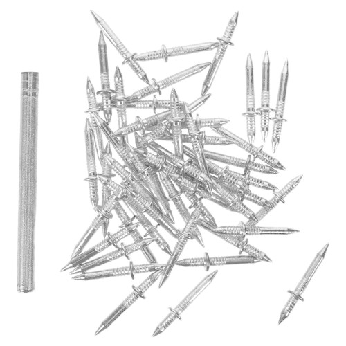 400Pcs Seamless Bothway Skirting Nails for Baseboard and Door Frame