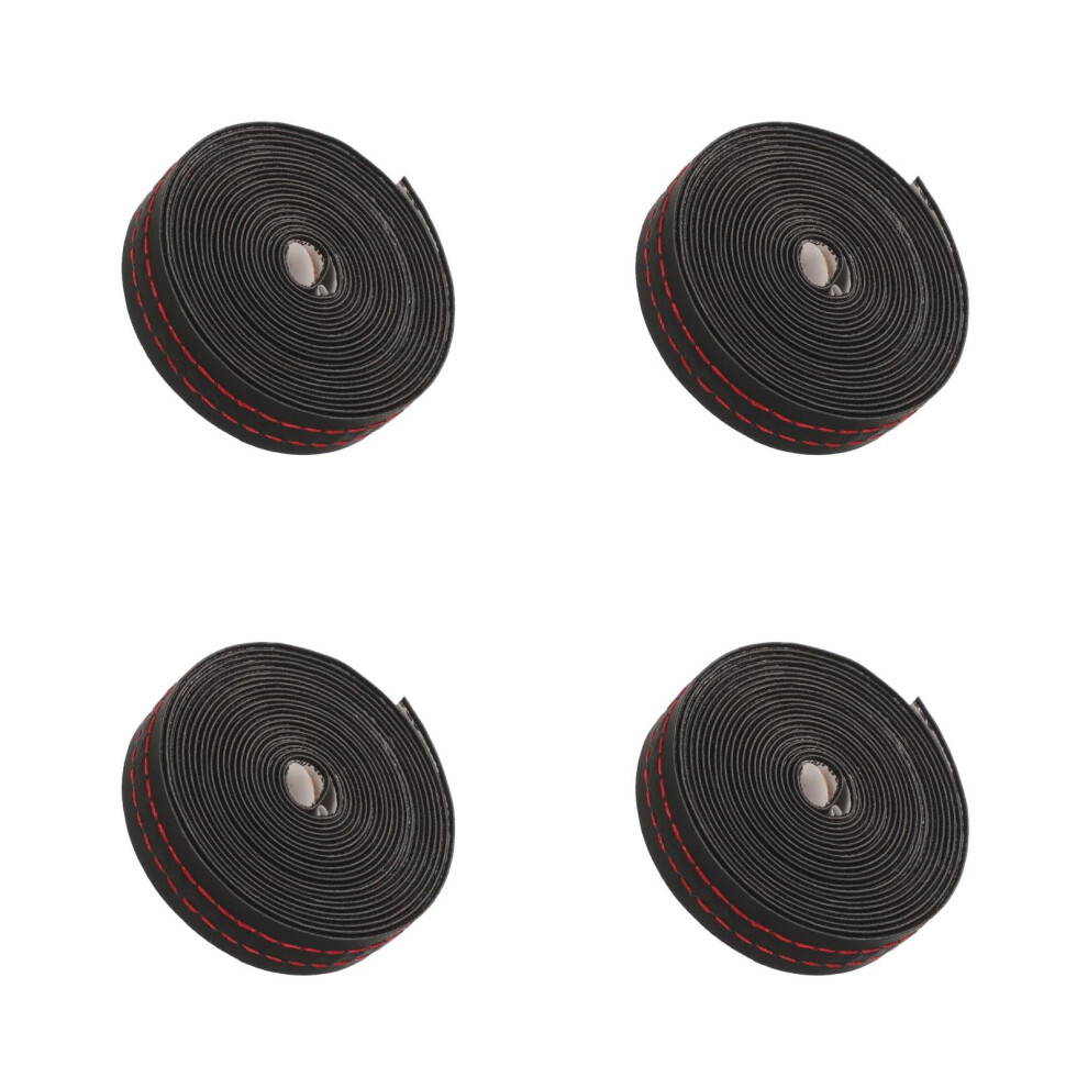 Car Door Trim Molding Pu Material Interior Decorative Strip Black 3722821894688