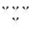 8Pcs Kitchen Liquid Dropper Tpr+pp Grey with Measuring Scale for Sauce 8