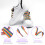 1Pair Vibrant Gradient Shoestring Multi Color Stylish Decorative Lace 8