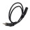 3,5mm Headphone Extension Kabel Schwarz Mit Metallsteckern 5