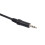 3,5mm Headphone Extension Kabel Schwarz Mit Metallsteckern 6