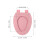 Toilettensitz Gepolstert Rosa Leise Haushalt 2