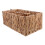 Compartment Wicker Basket for Cutlery and Condiment Organizer 1