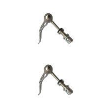 2Pcs Quick Release Silver Aluminium Alloy for Cycle Repair