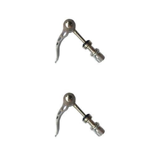2Pcs Quick Release Silver Aluminium Alloy for Cycle Repair