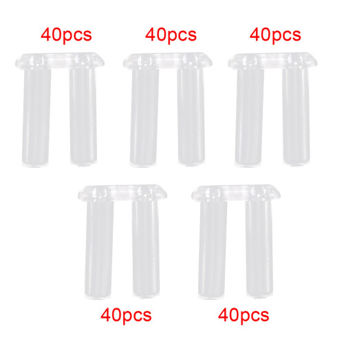 Plastic Rimless Eyeglasses Buckle Frame Accessories for Rimless Specs & Frames 2