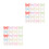 400Pcs Bowknot Shaped Flatback Beads Colorful Plastic DIY Craft Charms 7