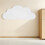 Tableau Autocollant Nuage Effaçable Murale Auto-Adhésive 7