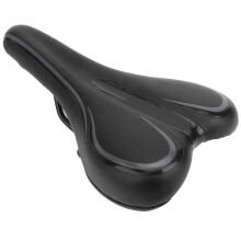 Black Sponge Non-slip Bike Seat Saddle Replacement 26.5x15x10cm