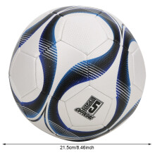 Double Layer Anti Explosion Size 5 Football - Cool Blue, 21.5cm