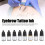 8 Colors 40ml Eyebrow Tattoo Practice Ink for Microblading & Brow Makeup 9
