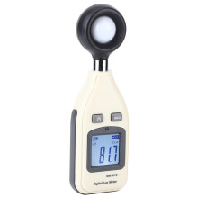 Handheld LED Light Meter Luxmeter Photometer, 0-200,000 Lux