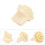 3PCS Plastic Knitting Machine Switch Buttons for KH860 KH970, 3x3cm 5