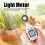 Handheld LED Light Meter Luxmeter Photometer, 0-200,000 Lux 4