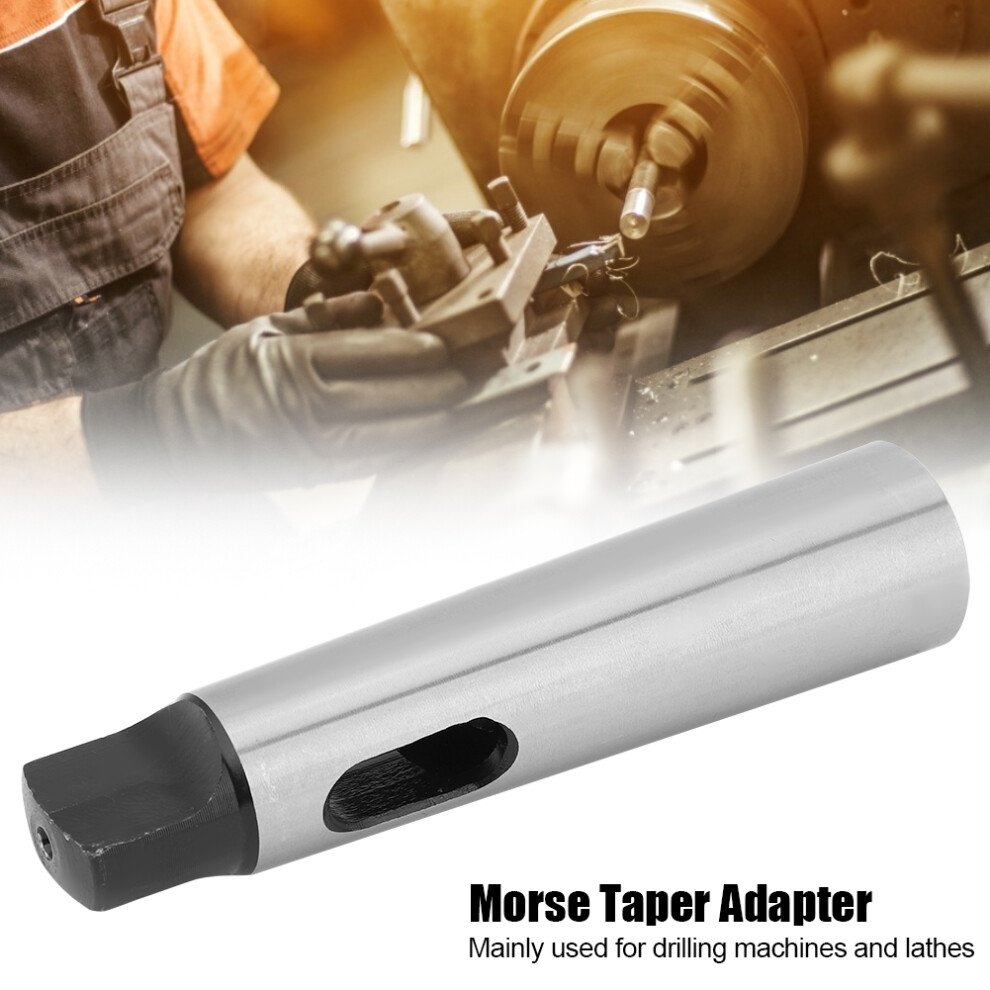Durable Steel Mt4- Mt3 Morse Taper Adapter Sleeve For Drilling & Lathe Machines~ 8451388355169