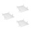 3Sets Clear Acrylic Fish Tank Separation Panel with Easy Installation 1