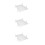 3Sets Clear Acrylic Fish Tank Separation Panel with Easy Installation 5