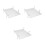 3Sets Clear Acrylic Fish Tank Separation Panel with Easy Installation 7