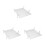 3Sets Clear Acrylic Fish Tank Separation Panel with Easy Installation 8