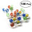 2Pcs Assorted Color Glass Beads Marbles for Kids 2