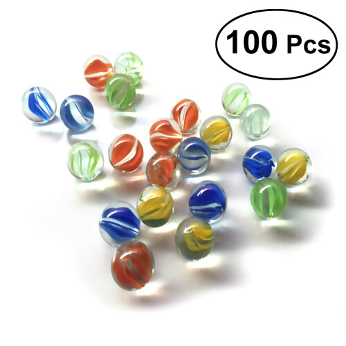 2Pcs Assorted Color Glass Beads Marbles for Kids 1