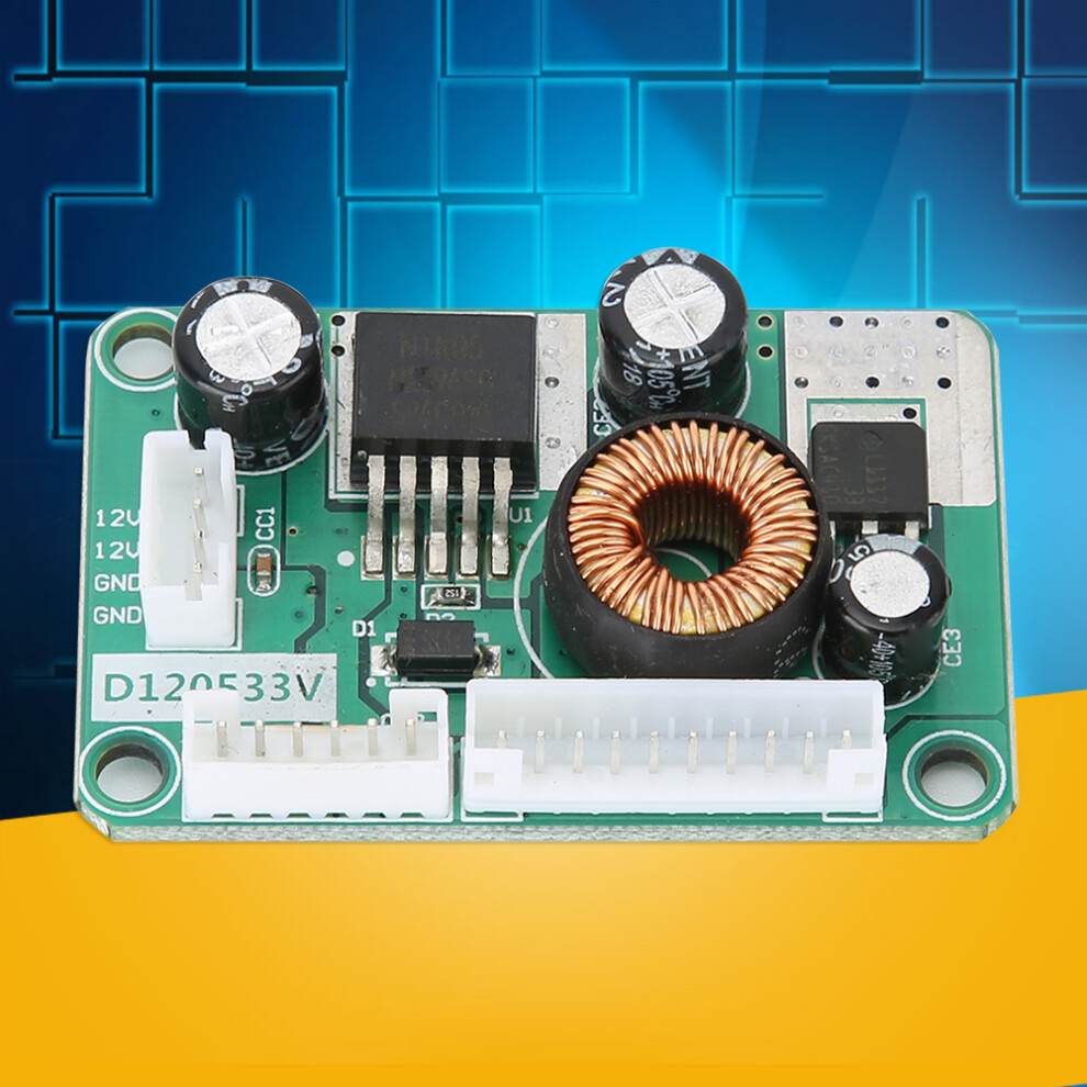 5Pcs Dc 12V To 5V/3.3V 3A Step Down Power Modules, High Efficiency 8711388355362