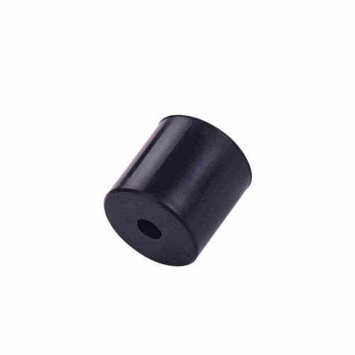 Silicone Solid Spacer for 3D Printer Hot Bed Leveling, 15mm Outer Diameter, Black 2