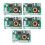 5Pcs DC 12V to 5V/3.3V 3A Step Down Power Modules, High Efficiency 2