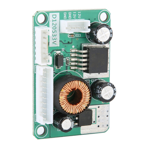 5Pcs DC 12V to 5V/3.3V 3A Step Down Power Modules, High Efficiency 2