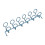 Nickel Plated Pegboard Hooks 51 Pack for Garage Workshop and Tool Organisation 4