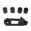 Silicone Solid Spacer for 3D Printer Hot Bed Leveling, 15mm Outer Diameter, Black 13
