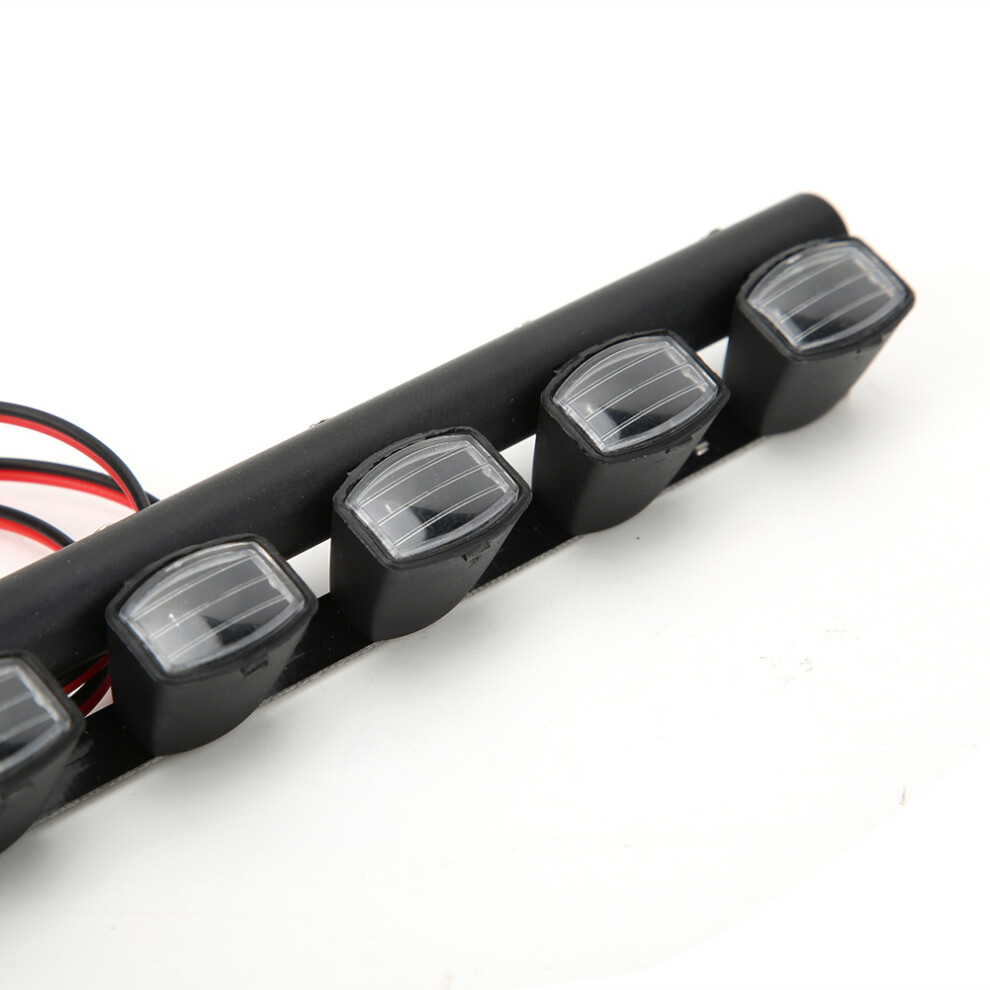 Rc Roof Lights Spotlights For Trx4 90046 Scx10 4Led 5Led 6Led, Black 4991388355508