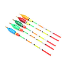 5 Stück Mehrfarben-Balsa-Fischeriembleme Set, 6+2g Größen, 26,5 cm