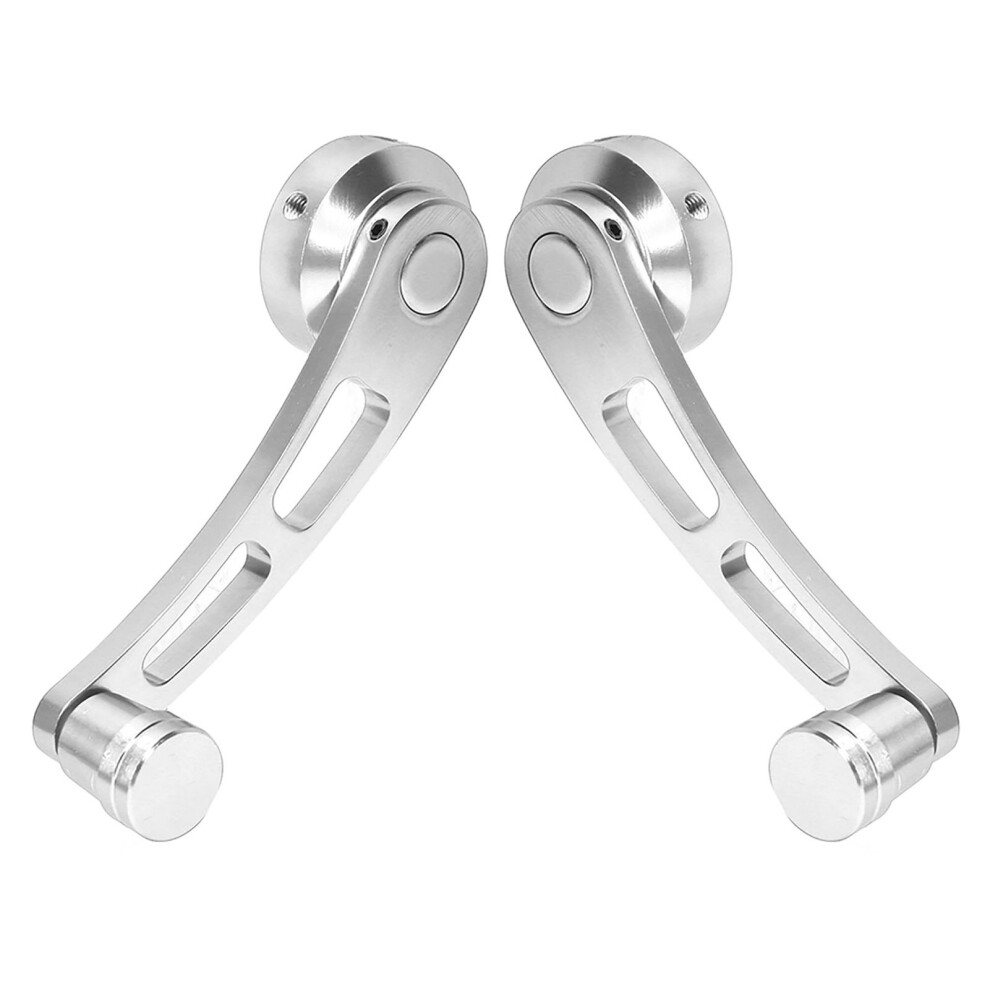 2Pcs Alloy Window Handle Riser Winder Crank Fit For Classic Car 6941388356331