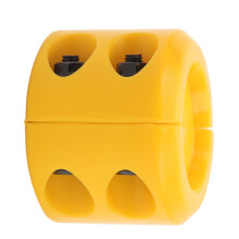 Winch Rope Hook Buffer Rubber Stopper for SUV UTV ORV Trucks Off-Road Yellow