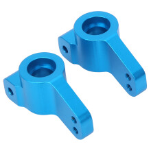 Aluminum Alloy Rear Hub Axle Carrier for 1/10 2WD RC Car Blue