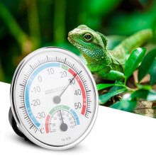 Indoor 2-in-1 High Precision Hygrometer & Thermometer Psychrometer ABS Desk/Hanging